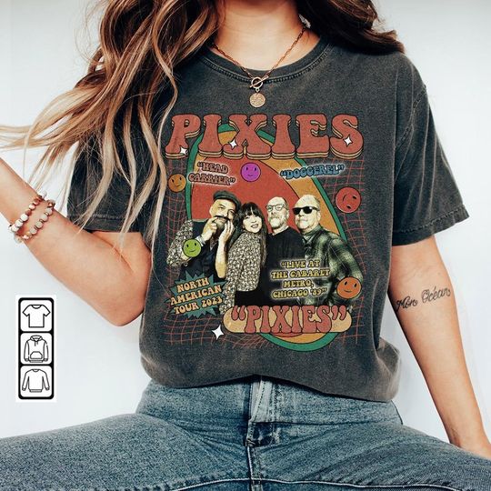 Pixiies Band Music Shirt, Doggerel Album Vintage Graphic, North American Tour 2023 Shirt