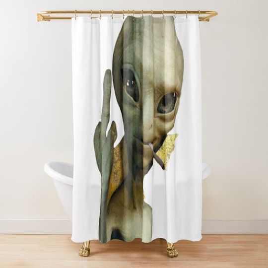Alien Paul Shower Curtain