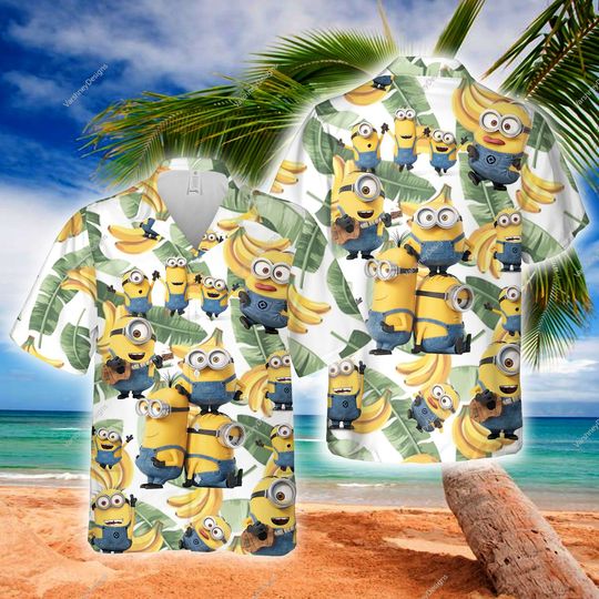 Minion Hawaiian Shirt, Minion Vacation Summer Shirt