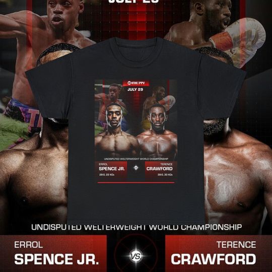 Errol Spence Jr Vs Terence Crawford Shirt, Errol Spence Vintage T-Shirt