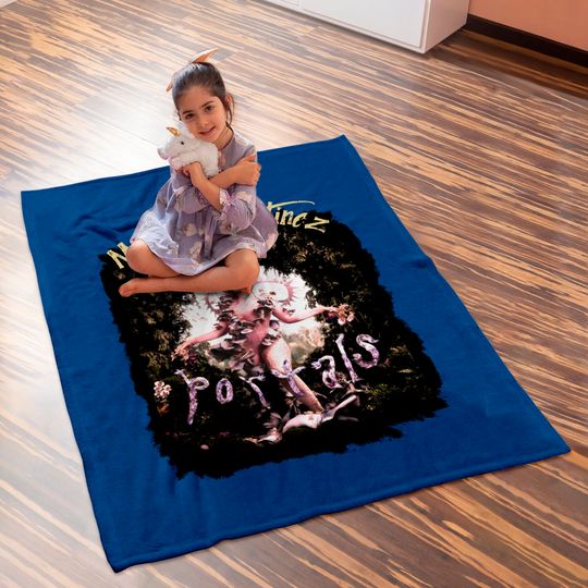 Melanie Baby Blankets, Portals Tour 2023 Baby Blankets, Portals Album Baby Blankets, Melanie Martinez Merch