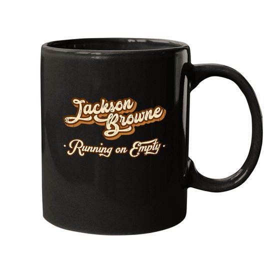 Jackson Browne Running on Empty - Jackson Browne - Mugs