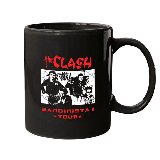 The Clash Adult Mugs - Sandinista Tour - Vintage Licensed