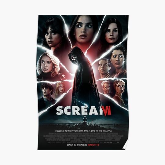 scream 6 movie Poster Premium Matte Vertical Poster