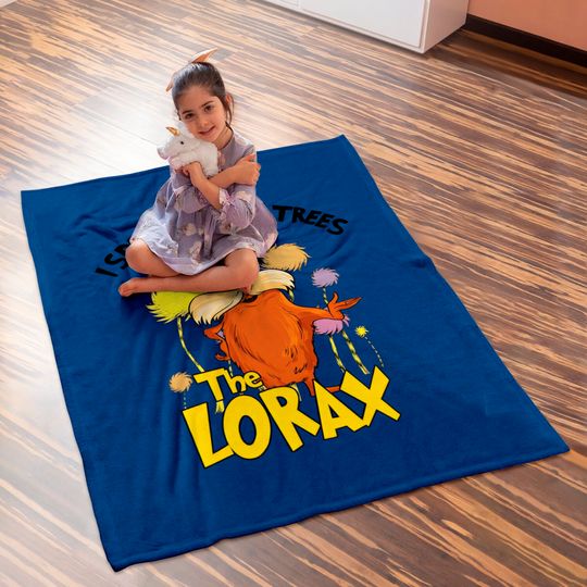 The Lorax Baby Blankets, Reading Day Baby Blankets, Student Baby Blankets, Teacher Baby Blankets