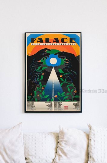 Palace North American tour 2023 Poster
