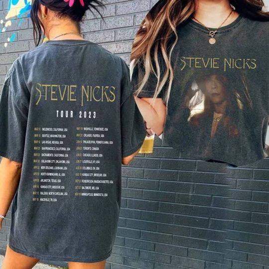 Stevie Nicks Tour 2023 Shirt, Stevie Nicks Shirt, Stevie Nicks merch Shirt