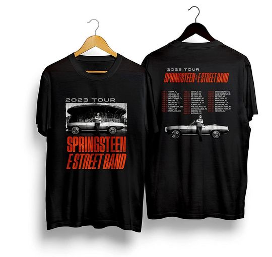 Bruce Springsteen And The E Street Band Tour 2023 T-Shirt,Vintage Bruce Springsteen Shirt