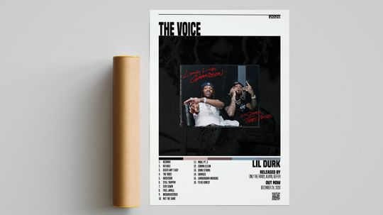 Lil Durk Posters, The Voice Album Poster