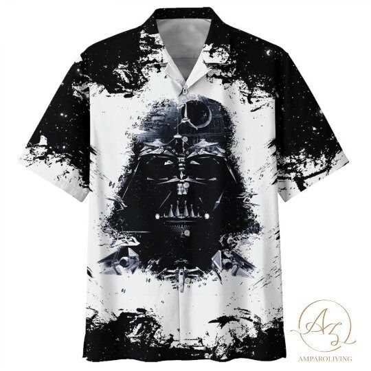 Darth Vader Summer Hawaiian Shirt, Star Wars Hawaii Shirt, Star Wars Vacation Shirt