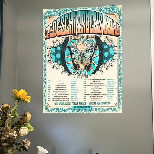 Tedeschi Trucks Band Add 2023 Tour Dates Poster