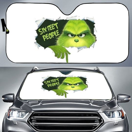 The funny character Christmas Auto Sun Shade, Disney Car Accessories