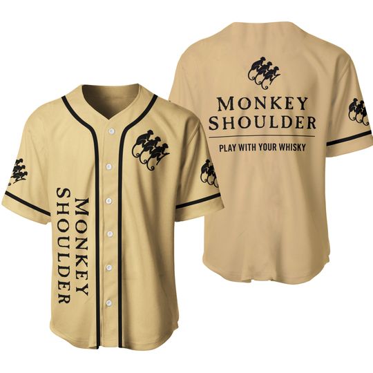 Monkey Shoulder Whiskey baseball jersey shirt - Jersey baseball