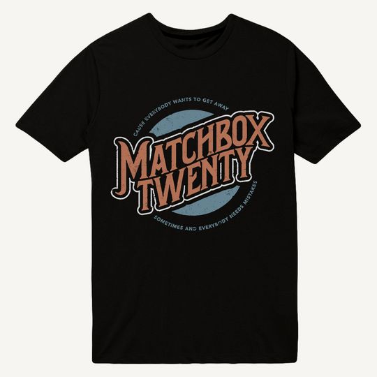 Vintage Matchbox Twenty Band Shirt, Matchbox 20 Slow Dream Tour Shirt, MB20 Band Shirt