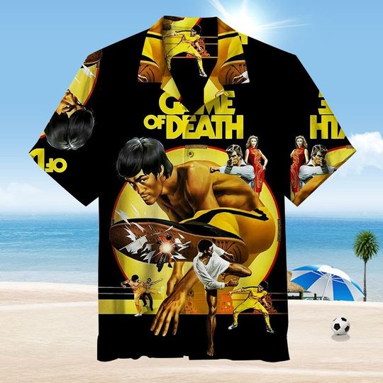 Bruce Lee Hawaiian 2023 Shirt, Bruce Lee OG Shirt, Movie Shirt, 70s Shirt