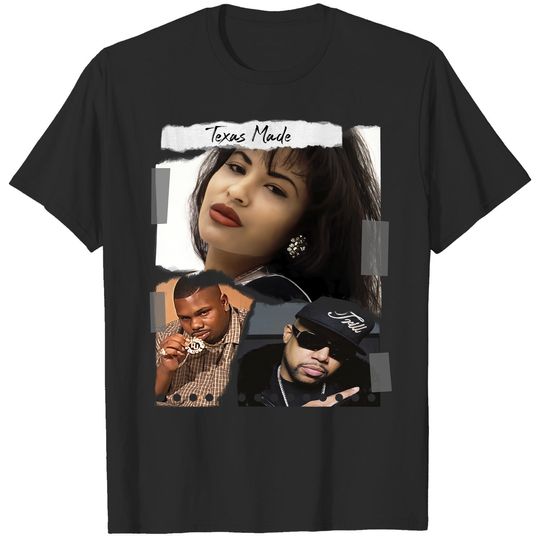 Pimp c shirt, Selena shirt, Dj screw  Shirt, Texas legends shirt, Texas shirt