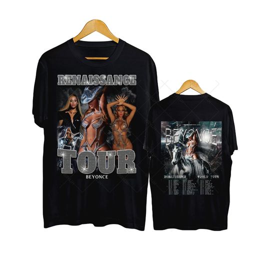 Beyonce t shirt, renaissance tour Tee, vintage t shirt, beyonce tour Shirt