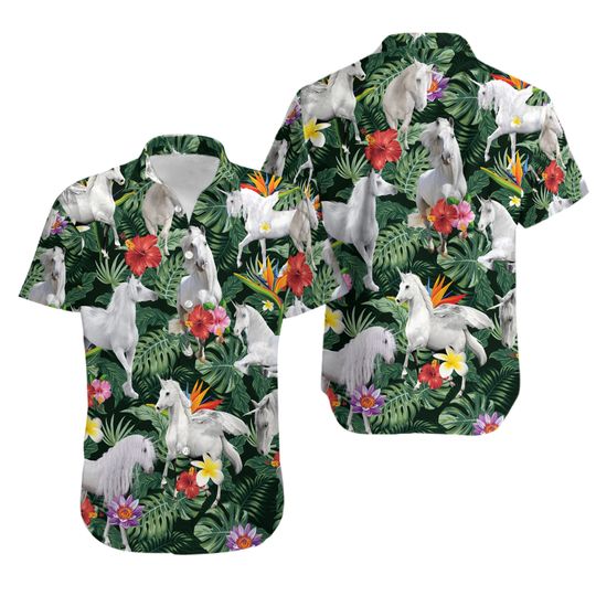 Aloha Unicorn Hawaiian Shirt