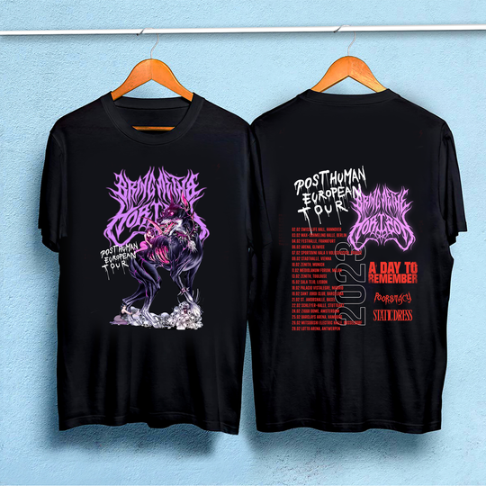 Bring Me The Horizon Post Human European Tour T-Shirt, Bring Me The Horizon Band Shirt