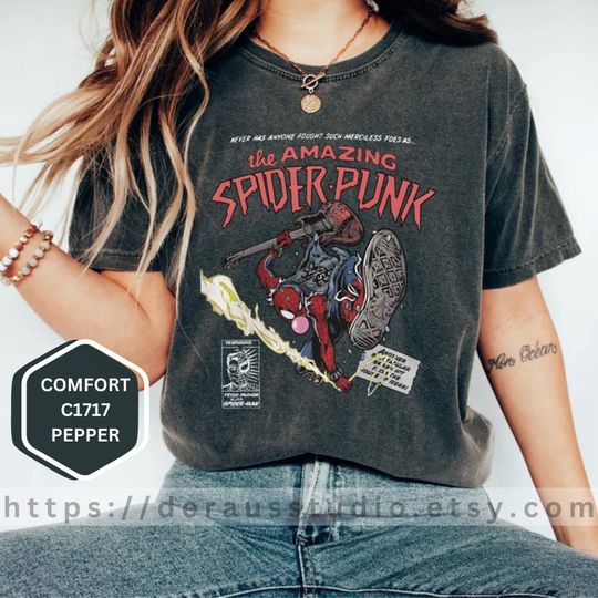 The Amazing Spider Punk  Shirt,