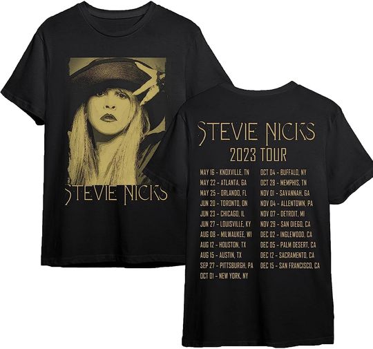 2023 Tour Stevie Nicks T-Shirt, Stevie Nicks Shirt, Stevie Nicks 2023 North American Tour Shirt