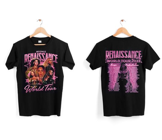 Beyonce Renaissance Tour 2023 T-shirt, Beyonce Shirt, Beyonce Merch T Shirt