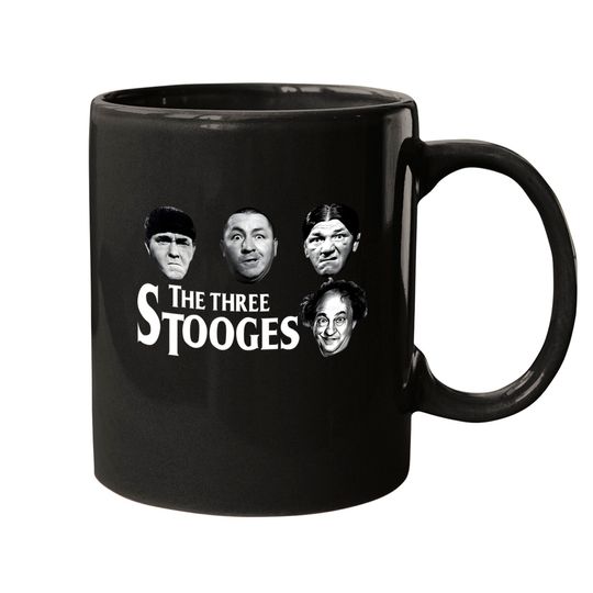 The Three Stooges Opening Credits Mugs, The Three Stooges Vintage Mugs