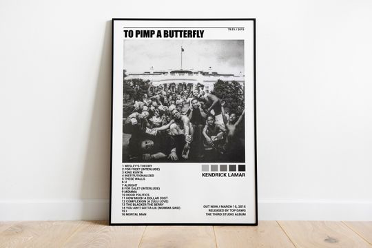 Kendrick Lamar Posters, To Pimp a Butterfly Poster
