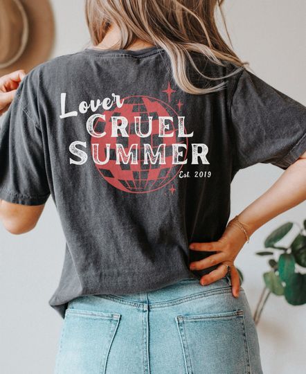 Cruel Summer Shirt, Taylor Tee, Lover T-shirt, Eras Tour 2023 T Shirt