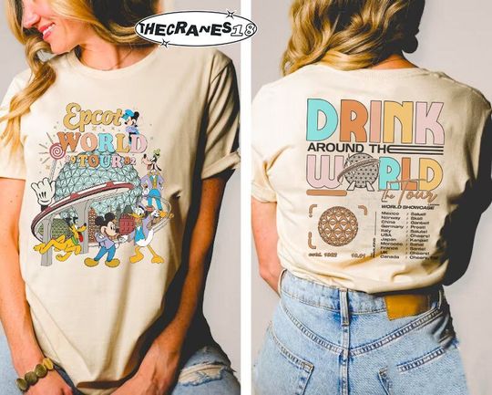 Retro Epcot Disney World Tour 1982 Shirt, Vintage Epcot 1982 Shirt, Disney World Shirt