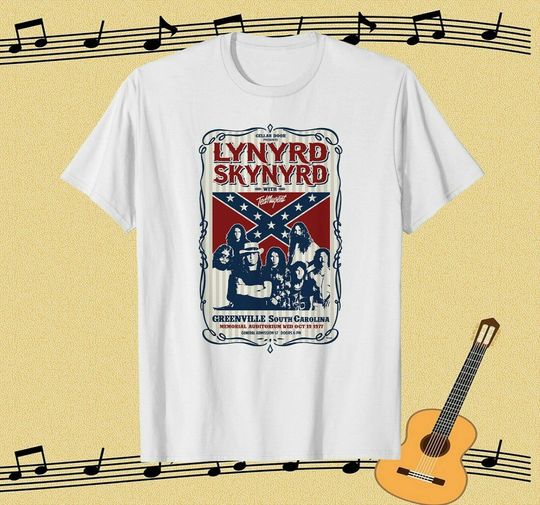Lynyrd Skynyrd 1977 Tour T Shirt