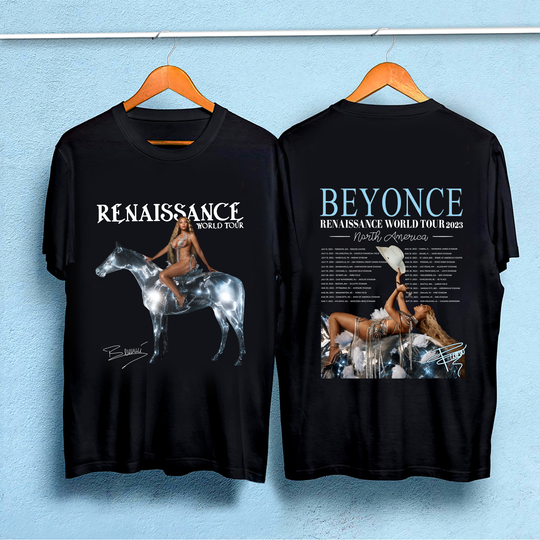 Beyonce Renaissance Tour 2023 T-shirt, Beyonce Tee, Renaissance New Album T-shirt