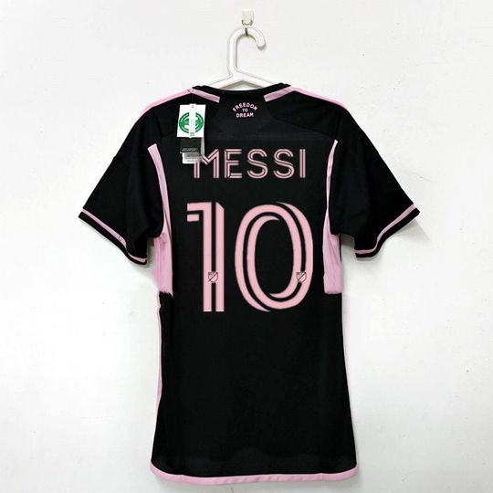 2023 Inter Miami #10 Messi Jersey Black Messi Soccer Jersey