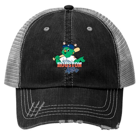 Vintage Houston Orbit Sweathirt, Orbit Astros Trucker Hats,