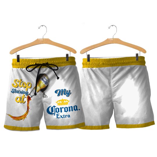 Corona Beer Man Shorts, Shorts For Men, Corona Swim Shorts