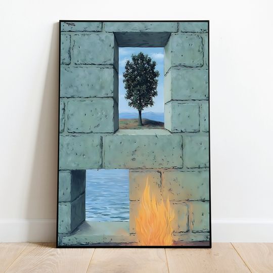 Rene Magritte - Mental Complacency Premium Matte Vertical Poster