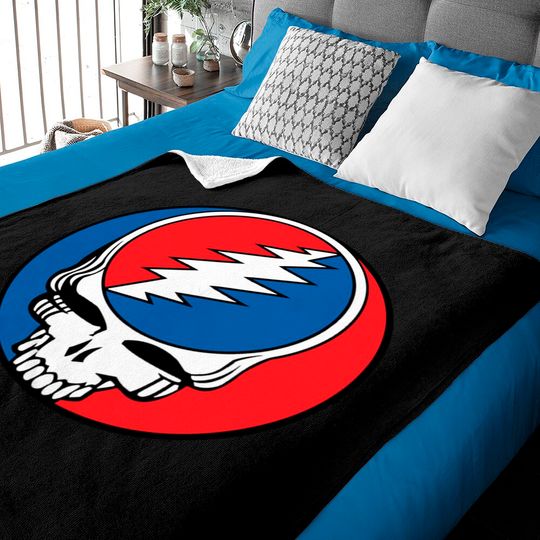 Grateful  Steal Your Face Baby Blankets