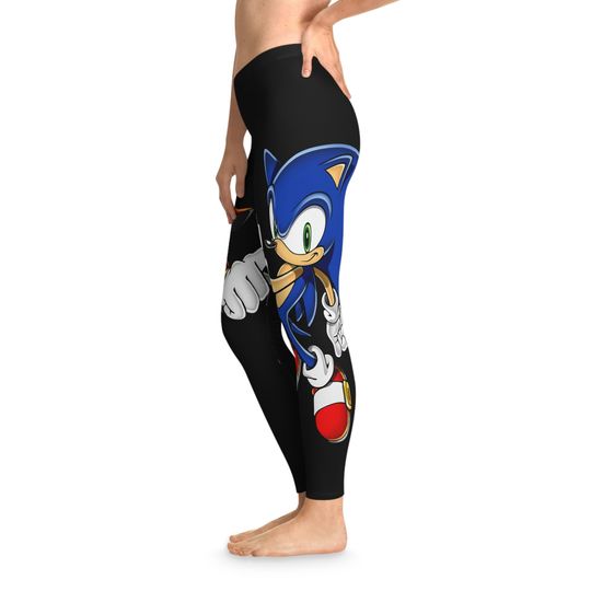Sonic the Hedgehog and Knuckles Stretchy Leggings