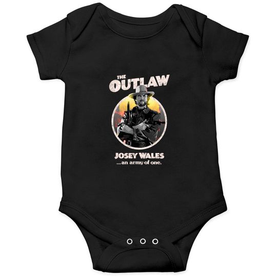 The Outlaw Josey Wales Vintage Onesies, The Outlaw Onesies