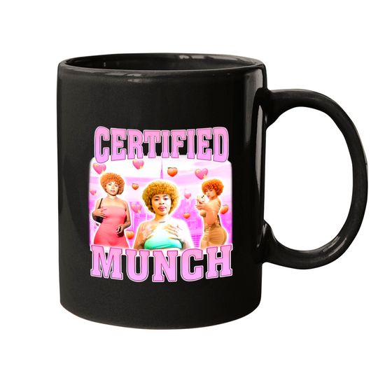Certified Munch Mugs, Ice Spice Certified Munch Mugs