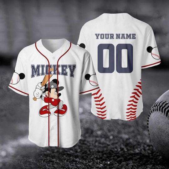 Custom Mickey and Friends Jersey, Disney 2023 Trip Jersey Shirt
