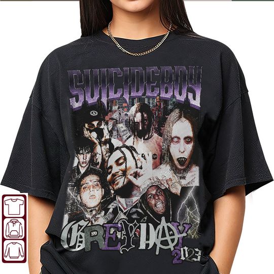 Discover Suicideboy 90s Vintage Shirt, Suicideboy Bootleg Shirt
