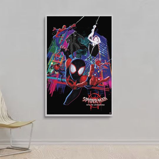 Spider-Man - Into The Spider-Verse - Group Wall Poster Wall Decor