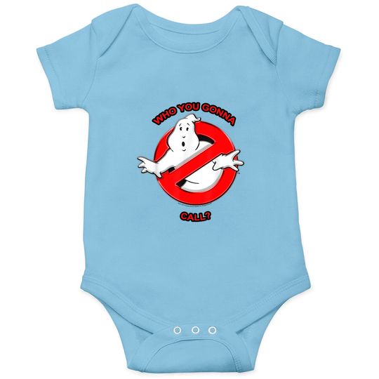 Ghostbusters Who You Gonna Call Logo Onesies Onesies