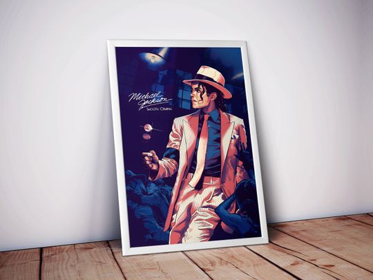 Michael Jackson Poster | King of Pop | Michael Jackson Print