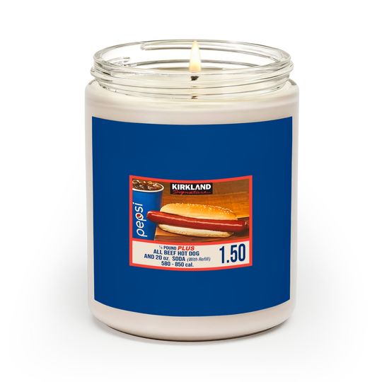 1.50 Costco Hot Dog & Soda Combo Scented Candles