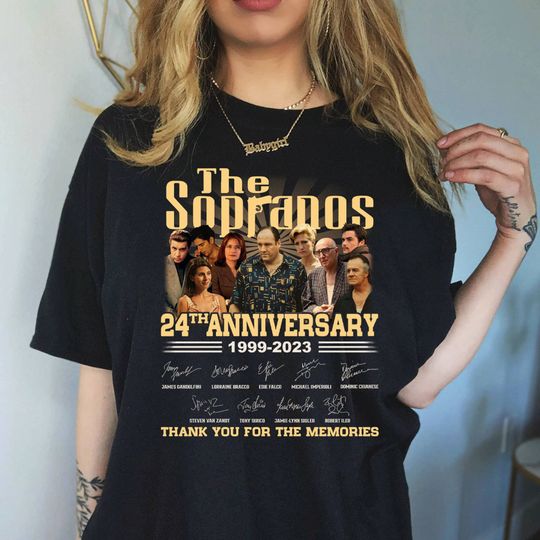 the Sopranos Shirt | the Sopranos Anniversary Thank You Shirt