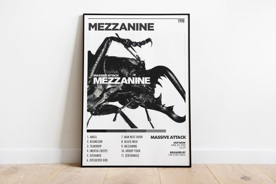 Massive Attack Mezzanine Album Poster