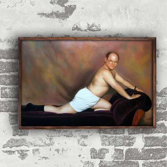 George Costanza Poster Funny George Costanza Poster George Costanza Meme Poster Seinfeld Poster