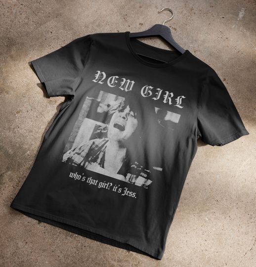 New Girl Zooey Deschanel Metal T-Shirt